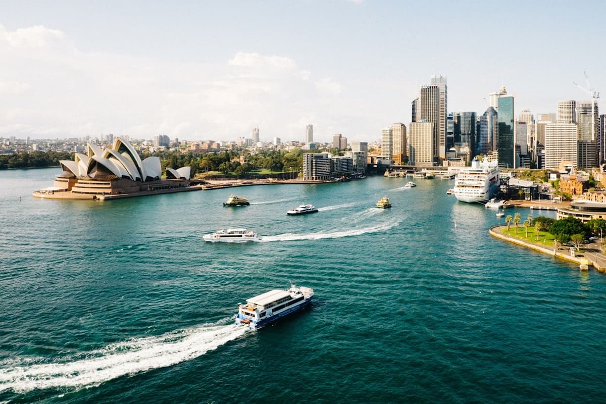 Sydney waterfront representing international study destination planning